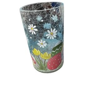 Yankee Candle 1664254 Easter Crackle Large Jar Candle Holder